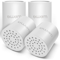 15 Stage Shower Filter Cartridge,High Output Universal Replacement Filter Cartridge, Remove Chlorine Heavy Metals And Other Sediments, Vitaminc Water Softener Reduces Dry Itchy Skin Dandruff Bwdm(4X)