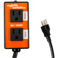 O'skool Automatic Vacuum Switch Allows Power Tool To Turn Vacuum/Accessory On And Off Automatically