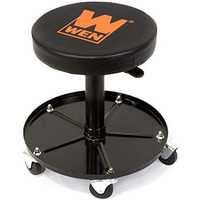 Wen 73012T 300-Pound Capacity Pneumatic Rolling Mechanic Stool