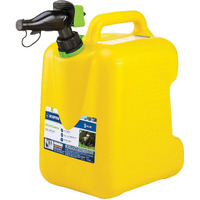 Scepter Fscd552 Fuel Container With Spill Proof Smartcontrol Spout, Yellow Diesel Can, 5 Gallon