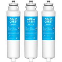 Aqua Crest Dw2042Fr-09 Refrigerator Water Filter, Replacement For Daewoo Dw2042Fr, Kenmore 46-9130, Dw2042Fr-09, Aqua Crystal Dw2042F-09, Frn-Y22D2V, Frn-Y22D2W, 3 Pack