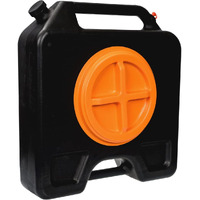 Groz 41966 15 Quart Drain Pan With Screw Cap, No Leaks/Industrial Capacity
