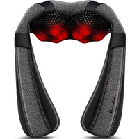 Back Massager Neck Massager With Heat, Neck And Back Massager, Shiatsu Shoulder Massager Gifts For Neck, Back, Muscle Pain Relief, Presents Idea For Christmas, Fathers Day, Mothers Day