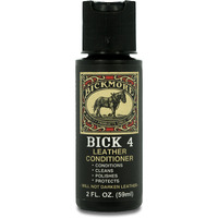Bick 4 Leather Conditioner And Leather Cleaner 2 Oz - Will Not Darken Leather - Safe For All Colors Of Leather Apparel, Furniture, Jackets, Shoes, Auto Interiors, Bags & All Other Leather Accessories