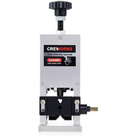 Creworks Manual Scrap Wire Stripping Machine, Drill Powered Copper Wire Peeler Machine, Scrap Cable Stripper For Wire Recycling, Compact & Portable Aluminum Alloy Construction, 0.06-0.98 Inch