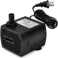 Domica (80Gph 4W) Mini Submersible Water Pump For Pond, Aquariums, Fish Tank, Hydroponics, Tabletop Fountain, Pet Fountain, Indoor Or Outdoor Fountain Pump