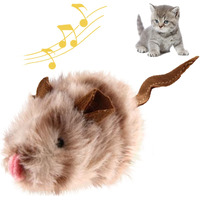Gigwi Chirpy Cat Squeak Toy - Interactive Mouse Cat Toy With Melody Chaser For Kitten Play And Boredom Relief
