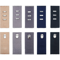 10 Pieces Pants Waist Extenders With Metal Hook For Pants, Jeans, Trousers And Skirt For Pregnancy Maternity Women Men Jeans Pants Favors