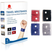 Mt Healthy 8 Pcs Travel Motion Sickness Relief Wrist Band, Sea Motion Sickness Wristbands