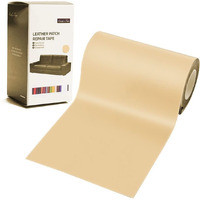 Leather Repair Patch Kit Beige, 4 X 60 Inch Leather Repair Tape Self-Adhesive Patch For Couch,Furniture, Sofa, Car Seat, Handbag, Drivers Seat,Computer Chair Vinyl Repair Kit