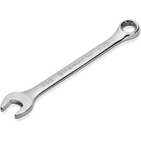 Powerbuilt 1-1/16 Inch Combination Wrench, Sae 12 Point Double Ended Box And Open End, Polished, 15 Degree Offset - 644153