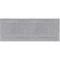 Shacos Super Soft Bathroom Runner Rug 20""X47"" Long Bathroom Rugs Non Slip Bath Mat Microfiber Shaggy Bath Rug For Bathroom Floor Washable (20""X47"",Gray)