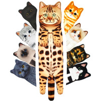Openhahaha Cat Hand Towels For Bathroom,Funny Cat Kitchen Towels Decorative, Cat Towel Absorbent Soft, Cat Gifts For Women/Cat Lovers