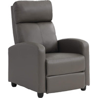 Fdw Recliner Chair For Living Room Reading Chair Recliner Sofa Winback Chair Single Sofa Home Theater Seating Modern Reclining Chair Easy Lounge With Pu Leather Padded Seat Backrest