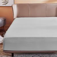 Bedsure Queen Fitted Sheet Only - Bed Sheets Extra Deep Pocket 16 Inch, Ultra Soft Bottom Sheet For Queen Size Bed, Light Grey, 60"" X 80""