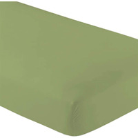 Knit Jersey 100% Cotton 2 Twin Xl Fitted Bed Sheets (2-Pack) Soft And Comfy - Twin Extra Long, 15"" Deep Pocket, 39"" X 80"" Great For Dorm Room, Hospital And Split King Dual Adjustable Beds (Sage)