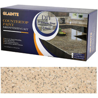 Glainte Granite Countertop Paint Kit - Sand Counter Top Refinishing Kit For Kitchen Bathroom