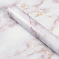 Livelynine 15.8 X 197 Inch Peel And Stick Countertops Matte Gold Marble Contact Paper Counter Top Adhesive Film Waterproof Wallpaper Bedroom Desk Kitchen Table Dresser Top Bathroom Cabinet Cover