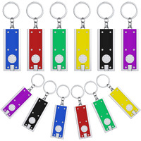 12 Pieces Mini Led Keychains Tiny Light Torch Flashlight Key Ring Dog Collar Light In Assorted Colors Portable Key Chain Flash Light For Camping Outdoor Equipment (Black)