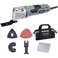 Genesis 3.5 Amp Oscillating Multi-Tool Kit Variable-Speed With 16-Piece Accessory Set, Storage Box, Carrying Bag, And 2 Year Warranty (Gmt35T)