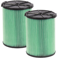 Workshop Wet/Dry Vacs Vacuum Filters Ws23200F2 Hepa Media Filter For Shop Vacuum Cleaner (2Pk - Hepa Media Filter For Wet/Dry Vacuum Cleaner) Fits Workshop 5-Gallon To 16-Gallon Shop Vacuum Cleaners