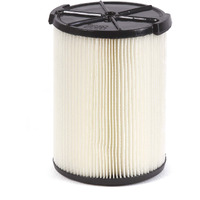 Workshop Wet/Dry Vacs Vacuum Filter Ws21200F Standard Wet/Dry Vacuum Filter (Single Shop Vacuum Cleaner Filter Cartridge) Fits Workshop 5-Gallon To 16-Gallon Shop Vacuum Cleaners