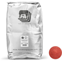 Firmapress Pill Mix Powder For Tablet Press Machine - Red 25Kg (55 Pounds) - All-In-One Pharmaceutical-Grade Pill Binding Excipient