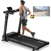 Botorro Treadmills For Home, Foldable Treadmill, Wide Shock Absorption Deck For Walking Or Running, 300 Lbs Weight Capacity, Bluetooth Enable, Led Display| R5Pro 12% R7 R9 18% Auto Incline