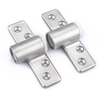 Marinebaby 316 Stainless Steel Boat Oarlock, Rowlock Oar Socket For Small Boat Dinghy Canoe,Dinghy, Lifeboat(2Pcs) (Side Mount Socket)
