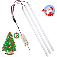 Jimwhen 4Ft Magnetic Mount Led Retrofit Kit,54W, 5000K,2X4 Ft Led Retrofit Kit,1 Driver W/ 3 Tubes Per Kit,T8 T10 T12 Fluorescent Replacement Led Light Bar, 0-10V Dimmable,Easy Quick Install,Ul Cert