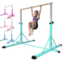 Fc Funcheer Gymnastics Kip Bar For Kids Ages 5-20 Horizontal Bar Gymnastics Bar For Girls -Adjust 35.4"" To 59""/45"" To 71"" - 5Ft/6Ft Base Length - Stable Gymnastics Equipment For Home And Gym