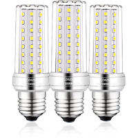 E26 Led Bulbs, 20W Led Candelabra Bulb 150 Watt Equivalent, 2000Lm, E26 Medium Base Decorative Non-Dimmable Led Chandelier Bulbs, Daylight White 5000K Led Corn Lamp, Pack Of 3