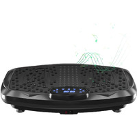 Nimto Vibration Plate Exercise Machine Whole Body Workout Vibration Fitness Platform For Home Fitness & Weight Loss + Bt + Remote, 99 Levels (Black)