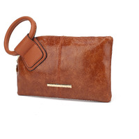 Mkf Collection Simone Clutchwristlet Handbag Vegan Leather Women By Mia K(D0102H9Wc6V)