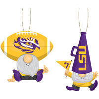 Lsu Tigers Ornament Gnome Fan 2 Pack