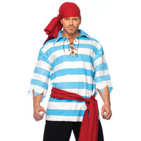 4Pc.Pillaging Pirate Striped S