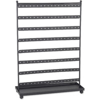 Dii Earring Stand With Tray Black