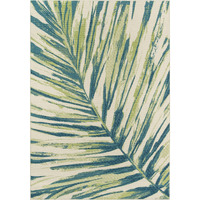 Momeni Baja Baj27 Green Palm Leaf 5'3"" X 7'6""