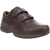 Propet Life Walker Strap Men's Sneakers - Brown, Size 10