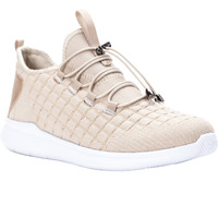 Propet Travelbound Women's Sneakers - Cream Metallic, Size 12