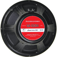 Vintage American Ceramic Magnet Tone Approved By Legendary Amp Builder, George Alessandro. Well-Balanced From Top To Bottom W/Tight, Full Lows, Warm Mids, & Warm, But Open Highs.