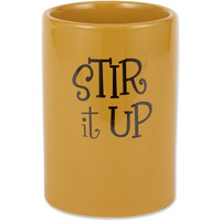 Dii Honey Gold Stir It Up Ceramic Utensil Holder