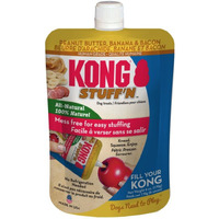 Kong Stuff'N All Natural Peanut Butter, Banana And Bacon For Dogs