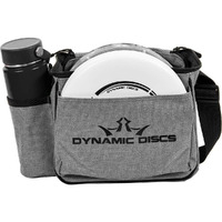 Dynamic Discs Cadet Disc Golf Bag  Introductory Disc Golf Bag  Great For Beginners And Casual Disc Golf Rounds  Lightweight And Durable Frisbee Golf Bag  10-12 Disc Capacity(Heather Gray)