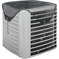 Jeacent Air Conditioner Covers For Outside Units Black,Ac Cover For Outside Unit, Air Conditioner Leaf Guard Open Mesh (36""36"")