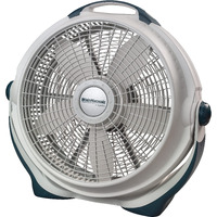 Lasko Wind Machine Air Circulator Floor Fan, 3 Speeds, Pivoting Head For Large Spaces, 20"", 3300, White