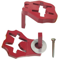T-Post Gate Hinge Pins - Heavy Duty Gate Hanger, Hang A Gate Of Any Farm Or Garden From A Metal T Post, Steel Gate Hinges Target Hanger, Easy To Install