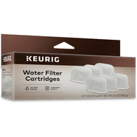 Keurig Water Filter Refill Cartridges, Replacement Water Filter Cartridges, Compatible With 2.0 K-Cup Pod Coffee Makers, 6 Count (Packaging May Vary)