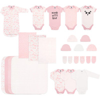 The Peanutshell Newborn Essentials Layette Gift Set For Baby Girls, 23 Piece, Fits Newborns To 3 Month