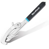 Duratech Sink Strainer Lock Nut Wrench, Adjustable Up To 4-3/4"" Capacity Upgrade Jaw, For Install Or Remove Strainer Basket Lock Nuts